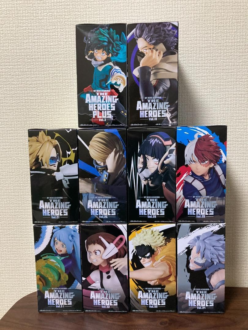 ヒロアカ　プライズ　フィギュア　10個セット Amazon.co.jp: ヒロアカ プライズ フィギュア 10体セット : おもちゃ